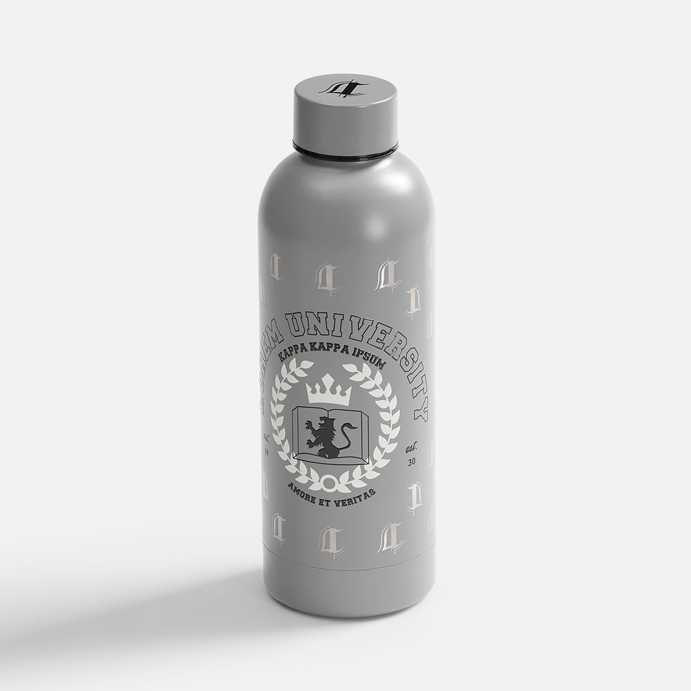 Термобутылка Glendale, серая-5