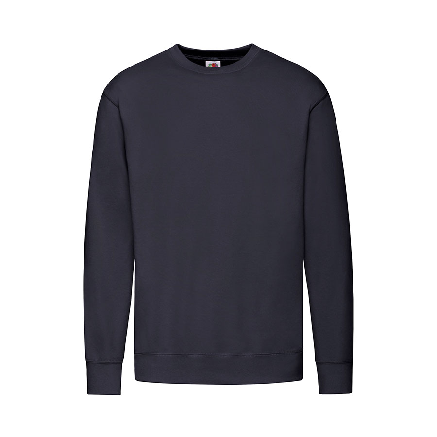 Свитшот без начеса LIGHTWEIGHT SET-IN SWEAT 240, темно-синий-0