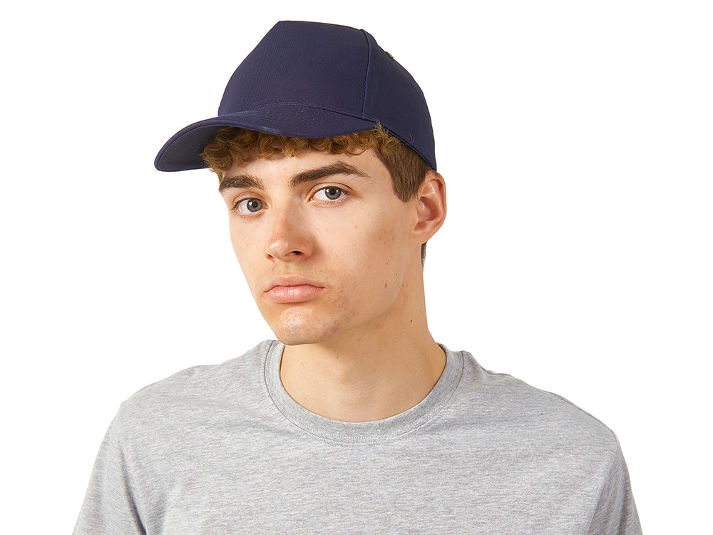 Бейсболка New York 5-ти панельная, темно-синий-1