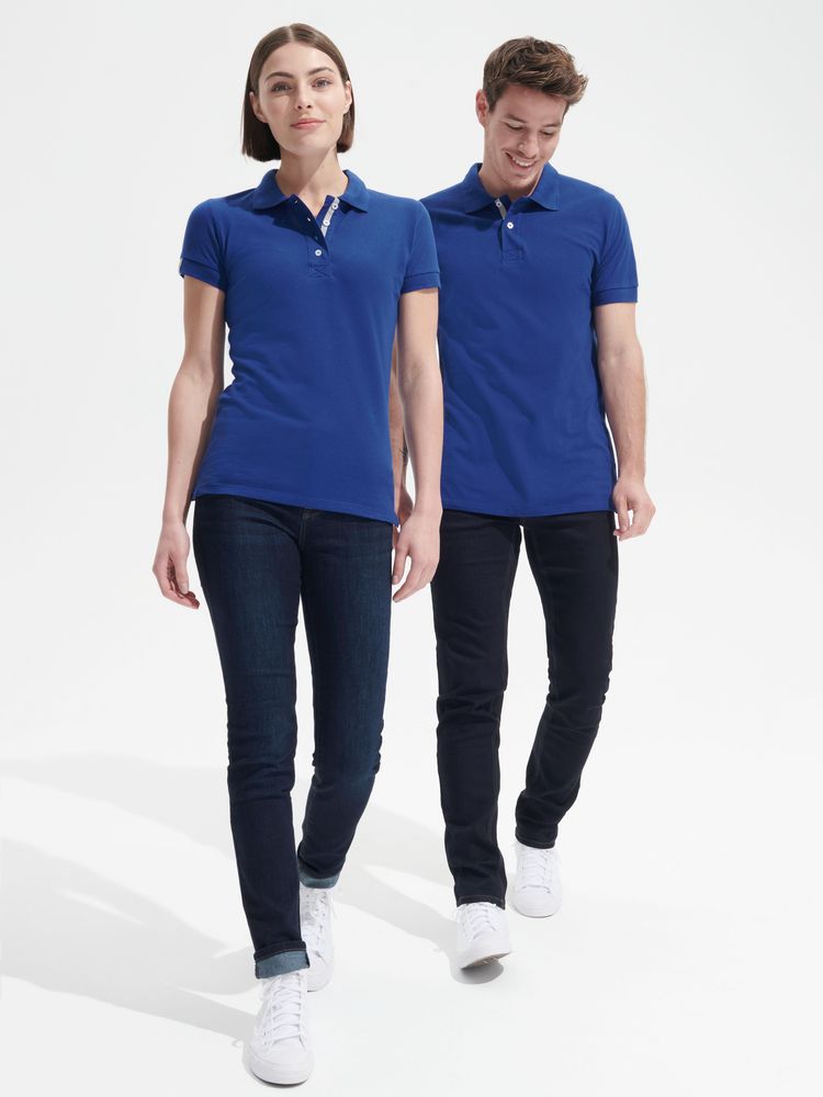 Рубашка поло мужская Portland Men 200 темно-синяя-4