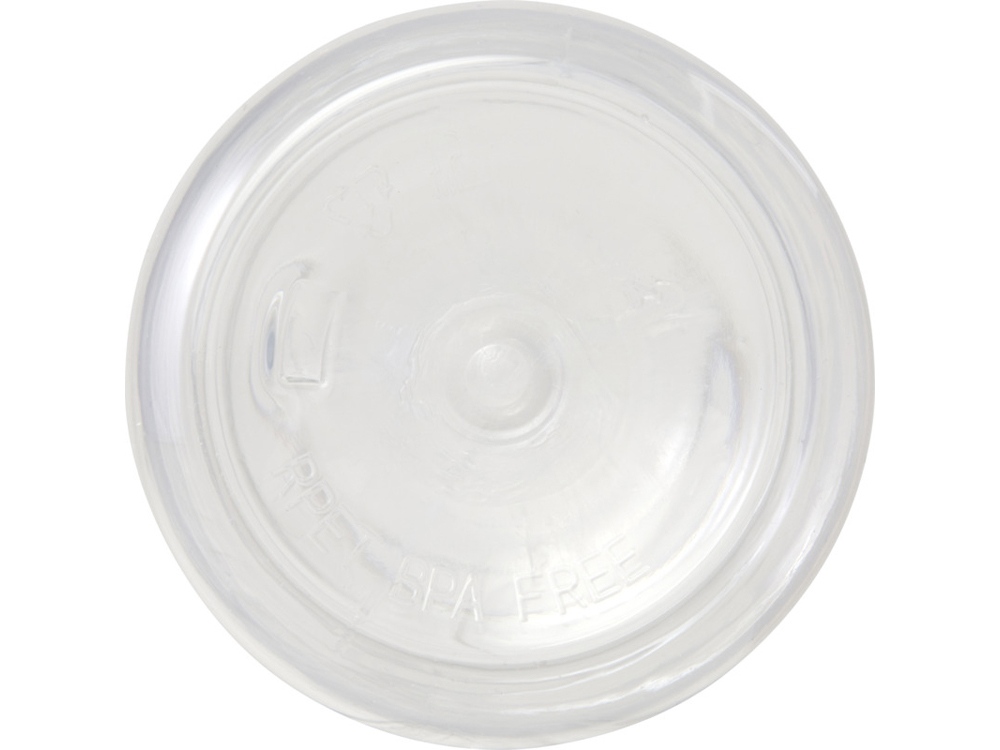 Бутылка для воды Ziggs из переработанной пластмассы объемом 950 мл - прозрачный-3