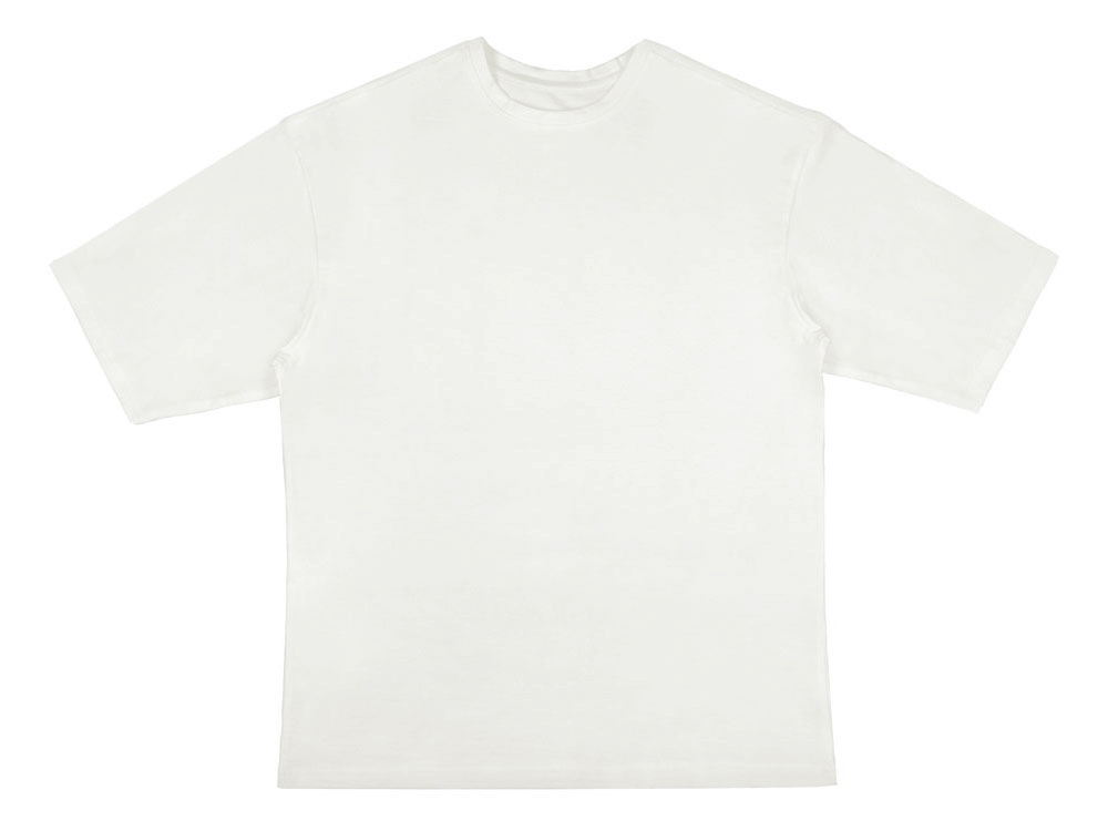 Футболка Berlin к/р оверсайз, 100% хлопок, 180гр, молочный-12