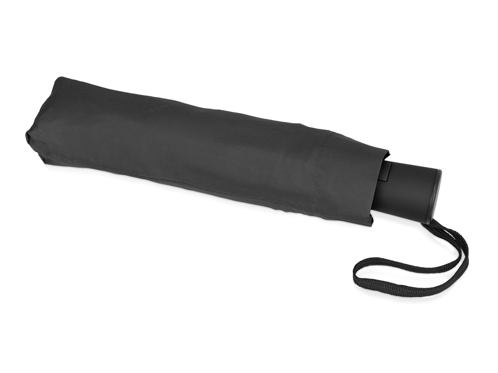 Зонт Wali полуавтомат 21, черный-3