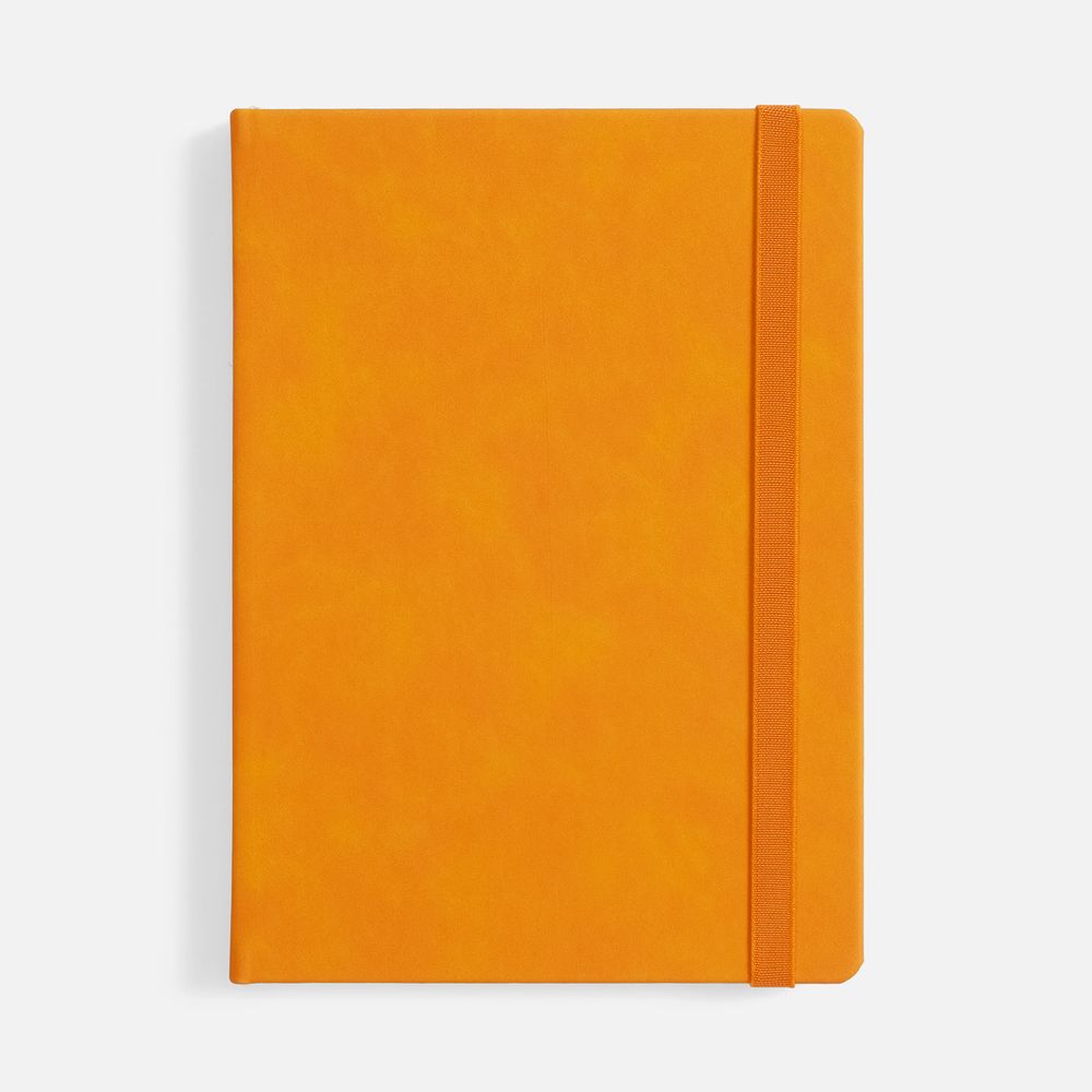 Ежедневник Urban Hard, недатированный, оранжевый-0