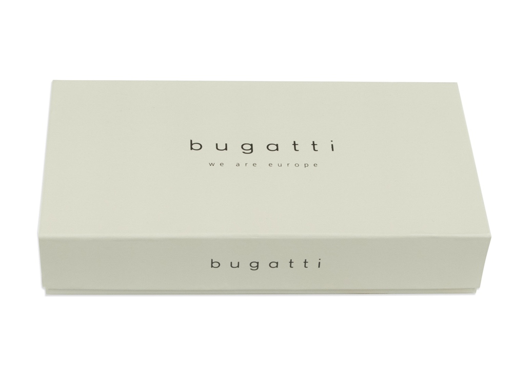 Кошелёк женский BUGATTI Sina, бежевый, воловья кожа/полиэстер, 13,7х3х9,5 см-2