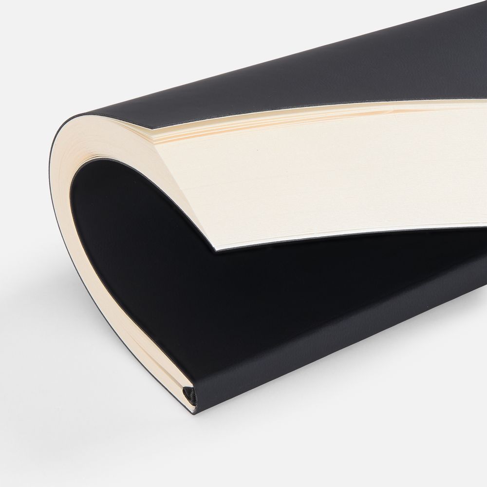 Ежедневник Flat Light, недатированный, черный-3