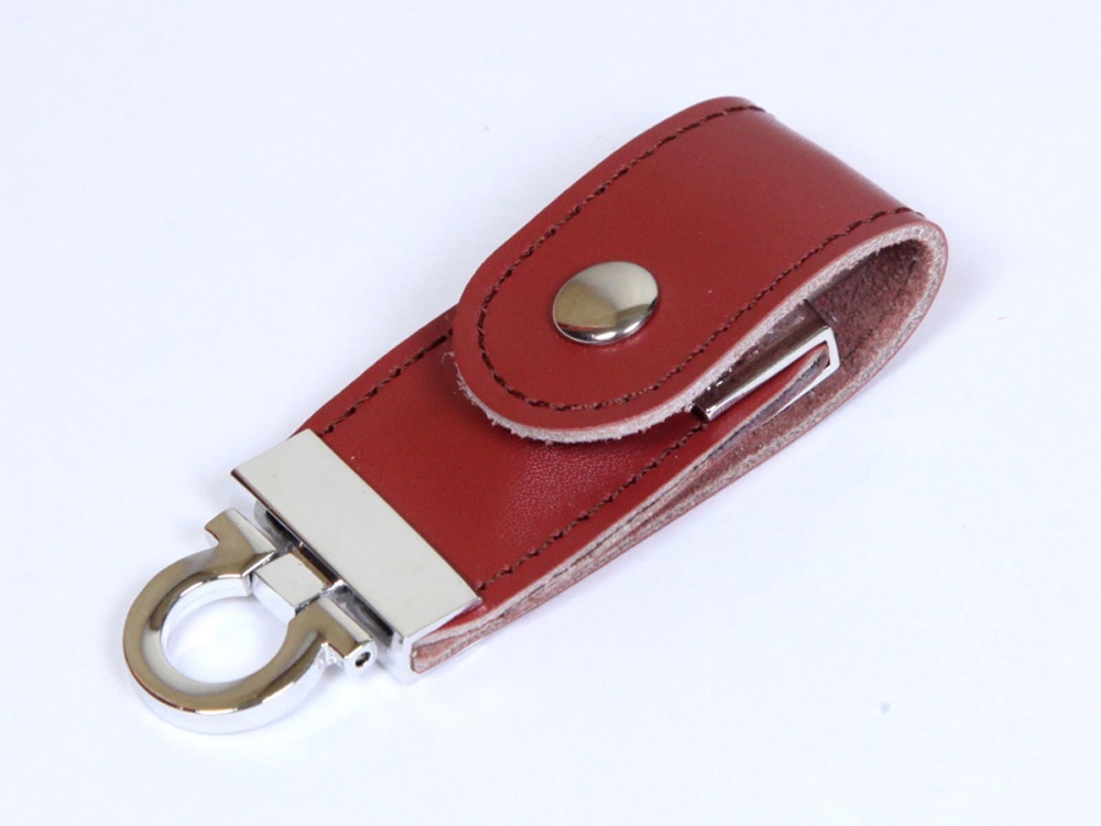 USB-флешка на 32 Гб в виде брелка, коричневый-1