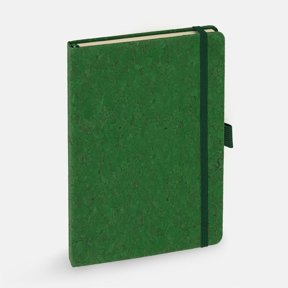 Блокнот Cork County, зеленый-1