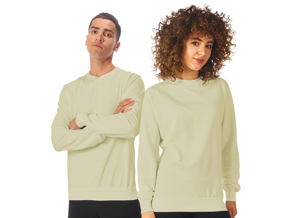 Свитшот Warsaw 220гр, унисекс, оливковый-0