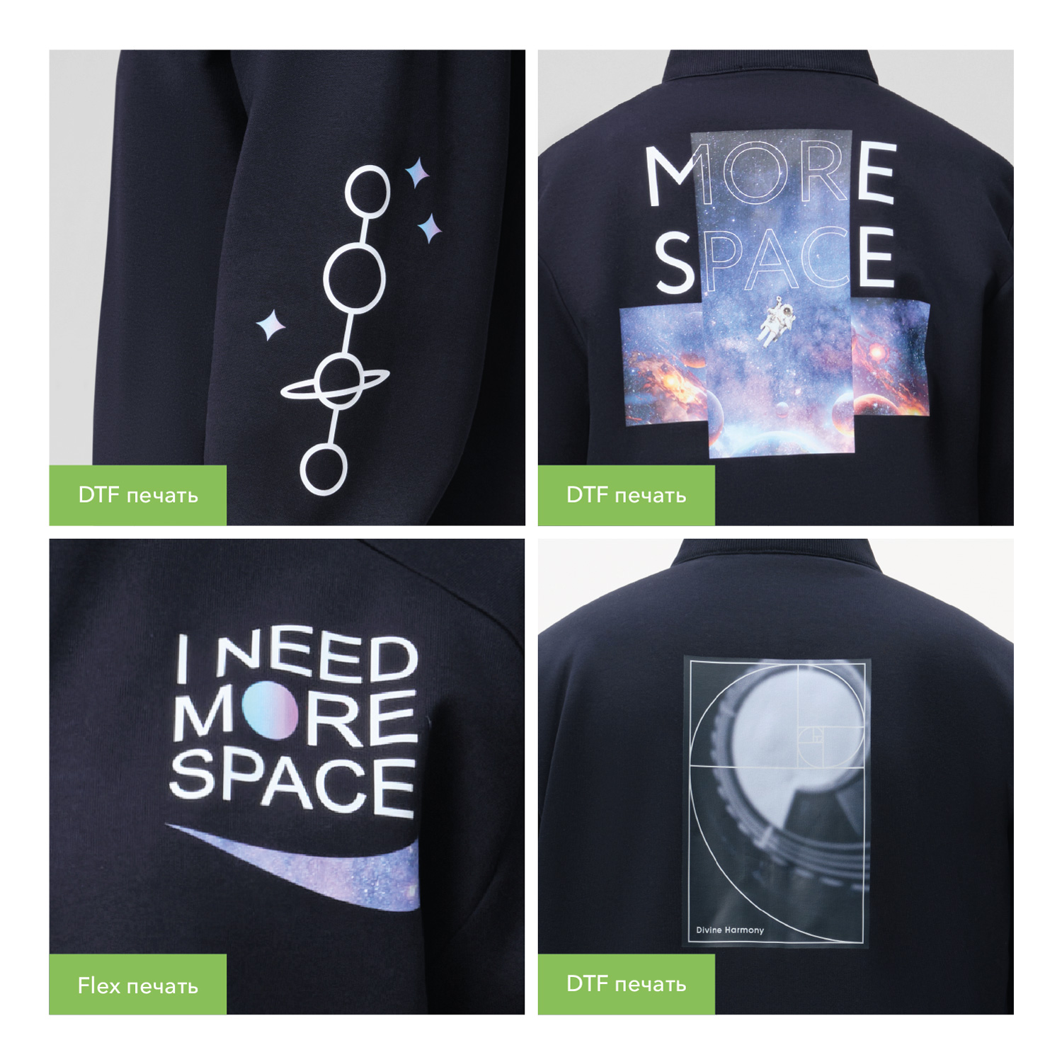 Толстовка на молнии Астин (Astin) темно-синяя-10