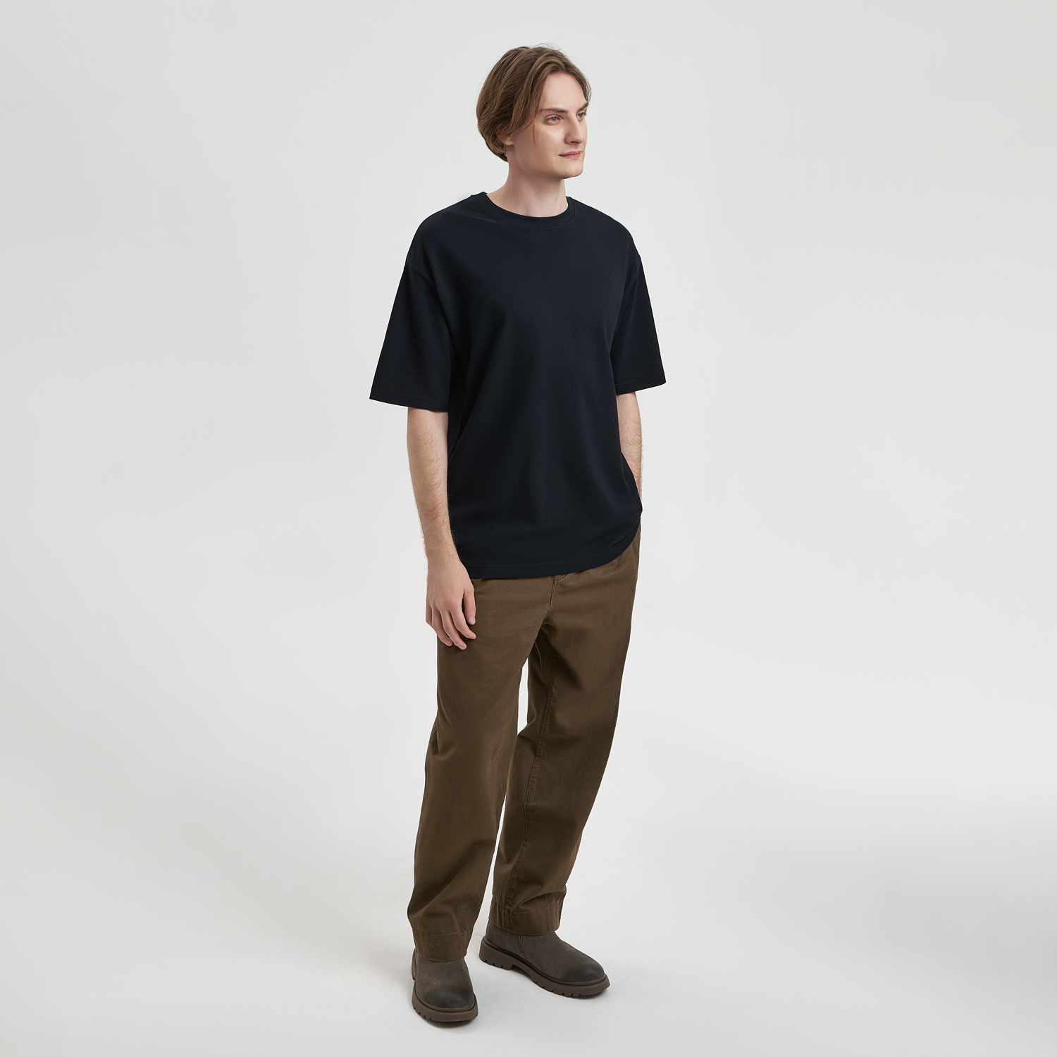 Футболка унисекс премиум Аура (Aura), черный-11