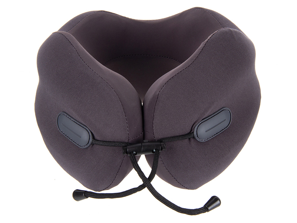 Подушка для путешествий с эффектом памяти Memo Pillow PRO M/L Basque Black-1