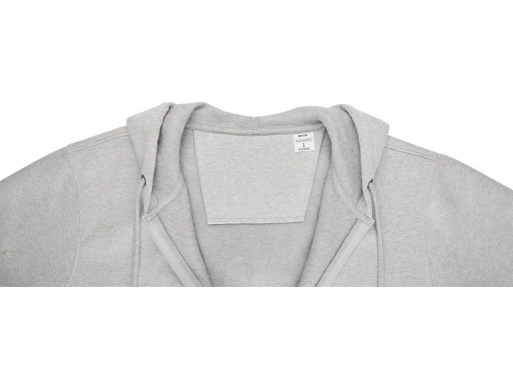 Мужская толстовка на молнии Theron, серый яркий-3