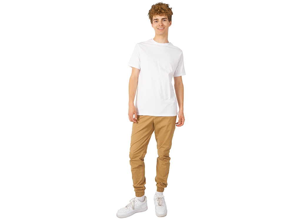 Футболка HD короткий рукав компакт пенье, белый-3