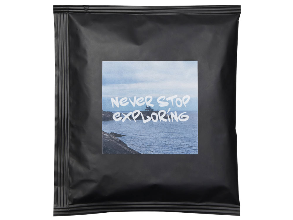 Кофе в дрип пакете Бразилия 50% / Эфиопия 50%), черный (цифровая печать)-0