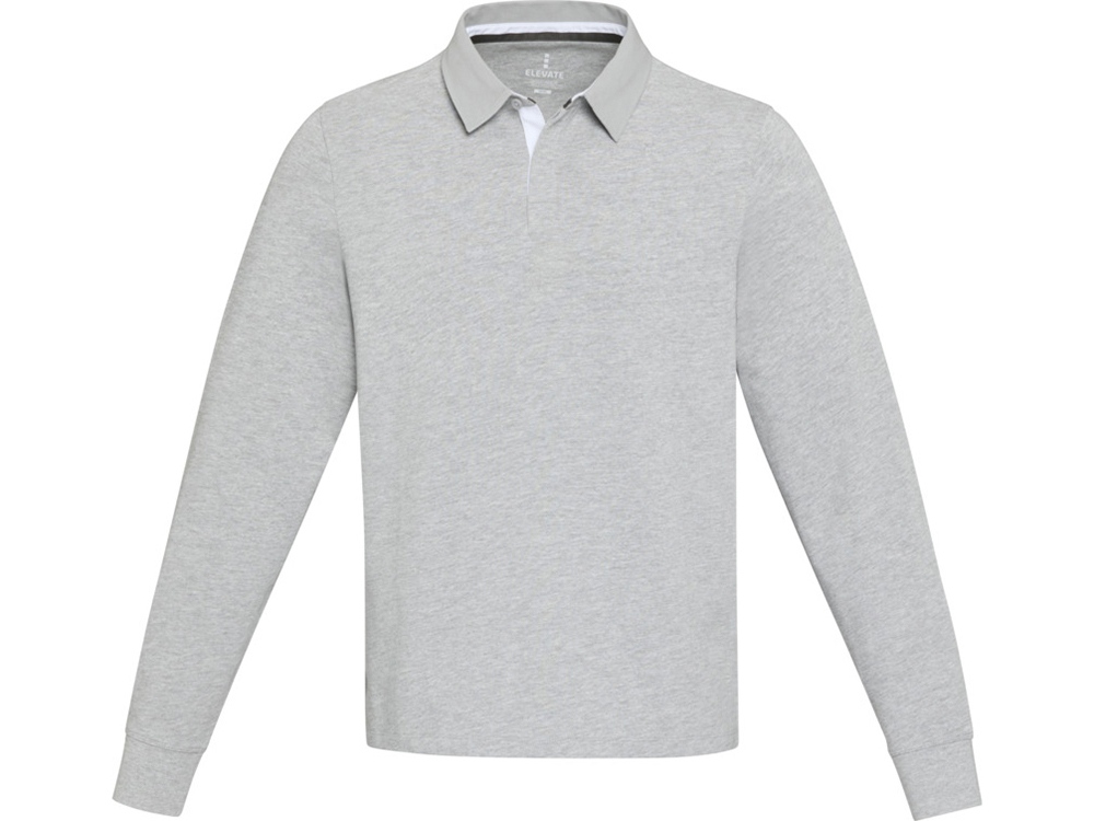 Clyde толстовка-поло унисекс для регби - Серый яркий-1