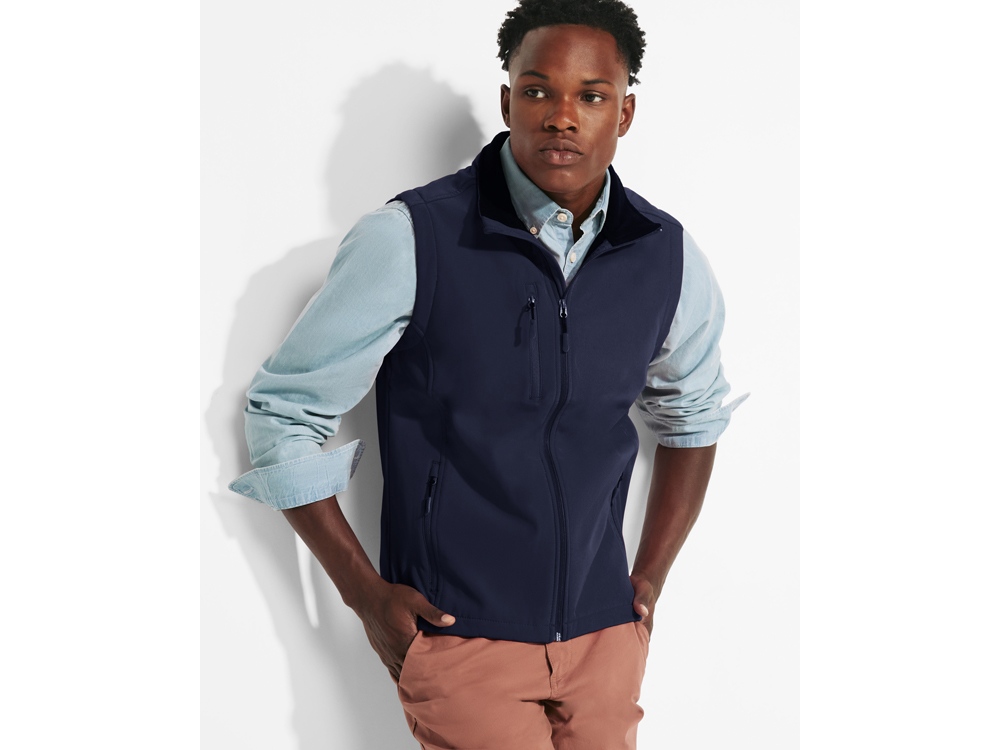 Жилет софтшелл Quebec, нэйви-4