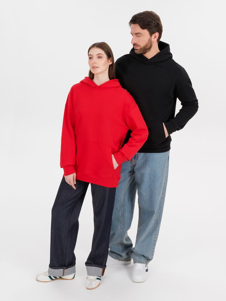 Худи оверсайз унисекс Outshine, черное-8