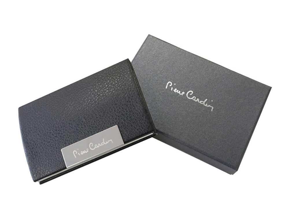 Визитница Pierre Cardin, чёрный/серебристый-2