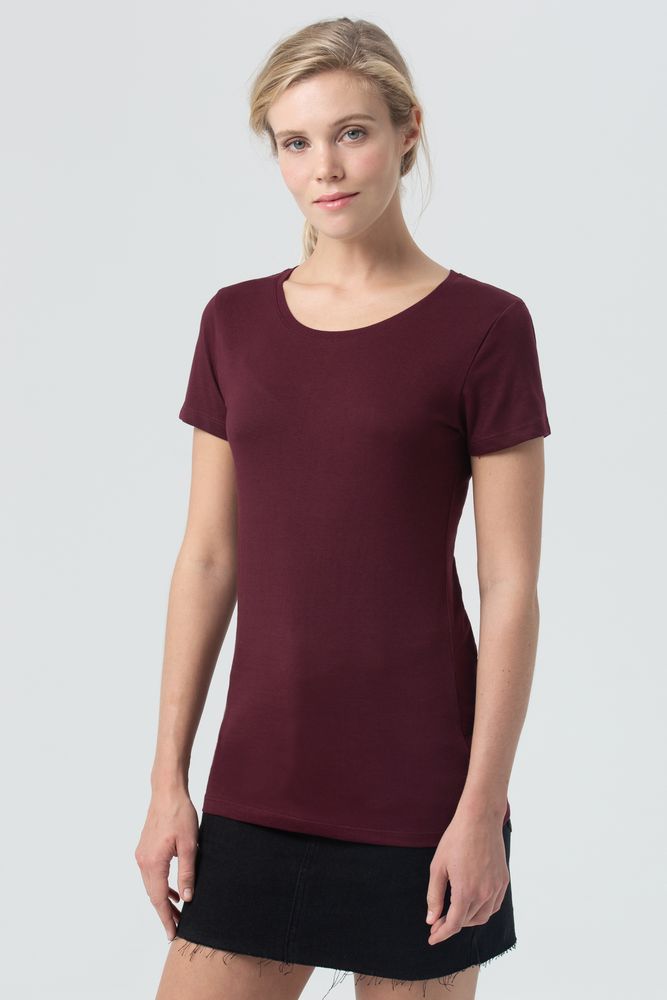 Футболка женская Martin Women, бордовая-4