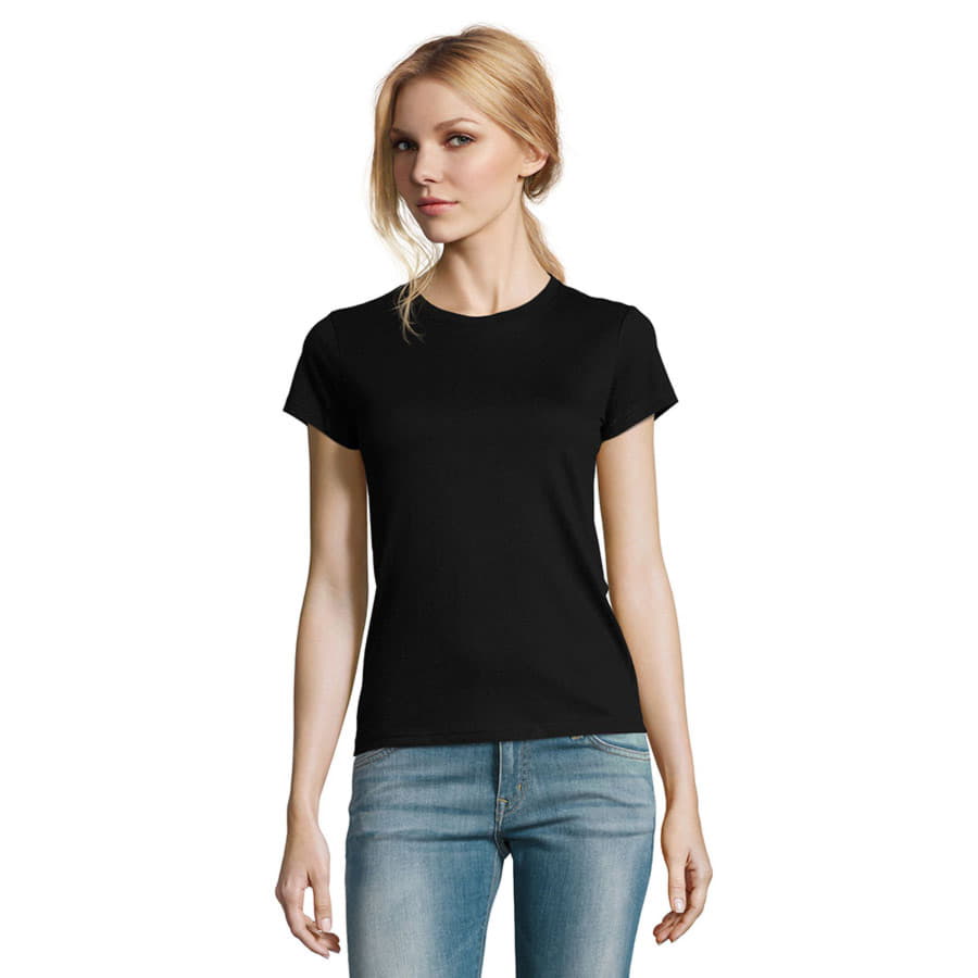 Футболка женская IMPERIAL WOMEN 190, черный-1