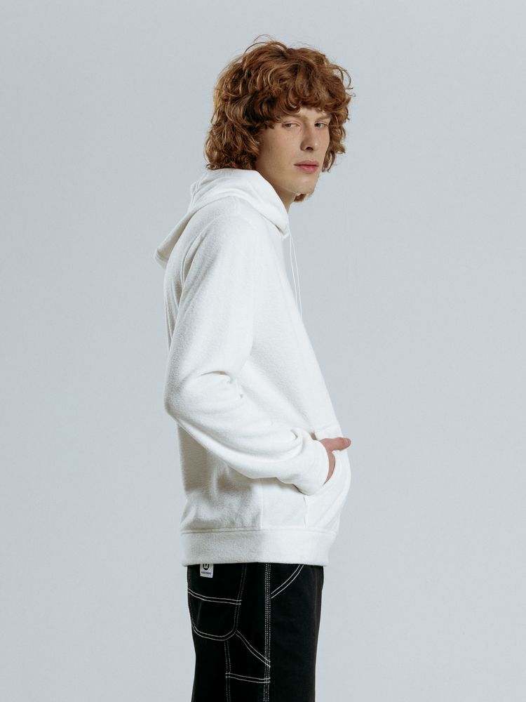 Худи унисекс Prima Vista, белое-6