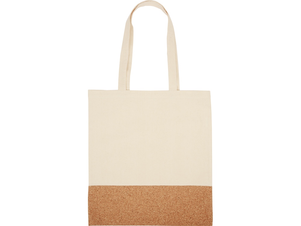 Сумка для шопинга Corky хлопковая со вставкой из пробки-4