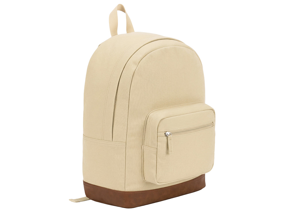 Рюкзак Shammy с эко-замшей для ноутбука 15, молочный-3