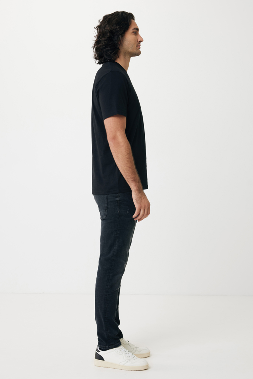 Футболка Iqoniq Sierra из переработанного хлопка, унисекс, 160 г/м²-7
