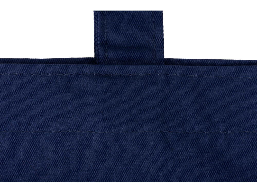 Сумка с широким дном и боками, синий-5