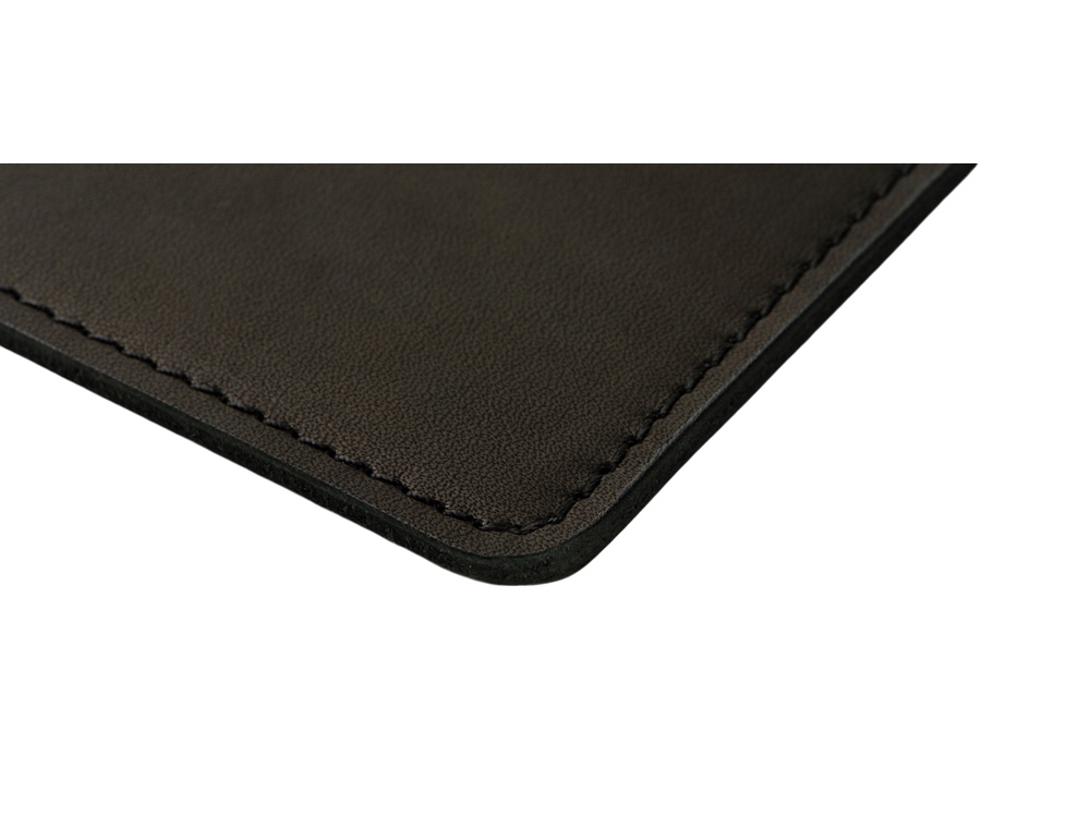 Кожаный коврик для мышки, черный-3