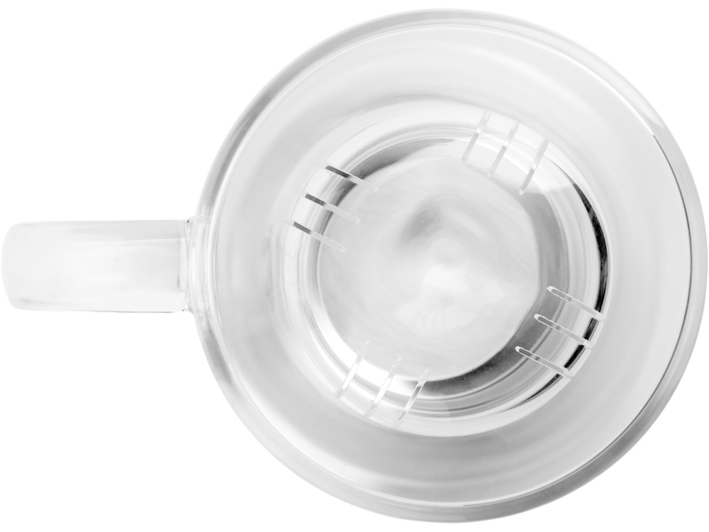 Стеклянная кружка с заварочной емкостью Milfoil-5