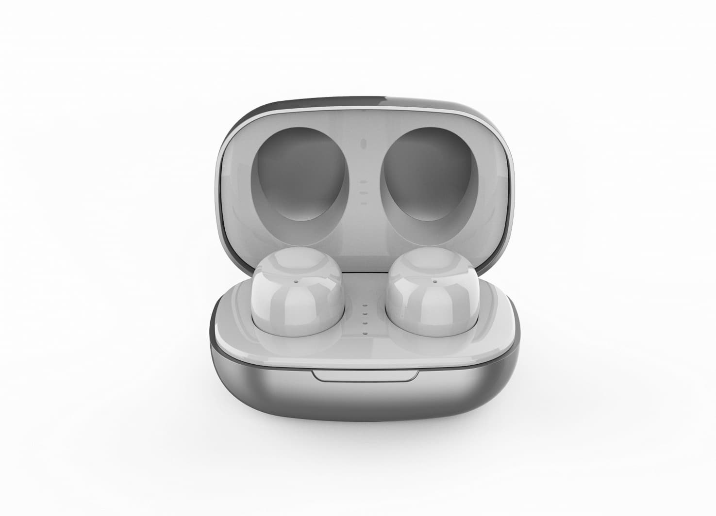 Беспроводные наушники ACCESSTYLE GRAIN TWS, серебристый, серебристый-5