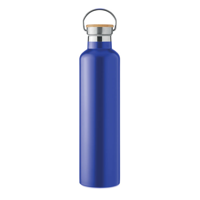 Double wall flask 1L, синий-1