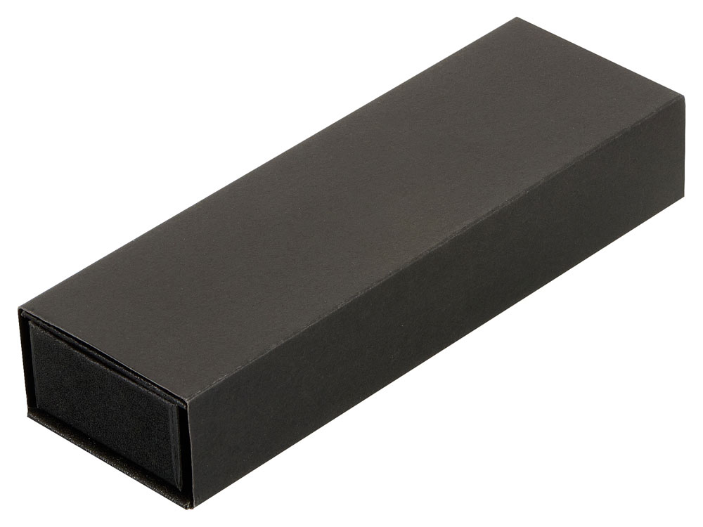 Набор из шариковой ручки и ручки-роллера с анодированным зеркальным слоем в подарочной коробке Monarch Black, черный-11