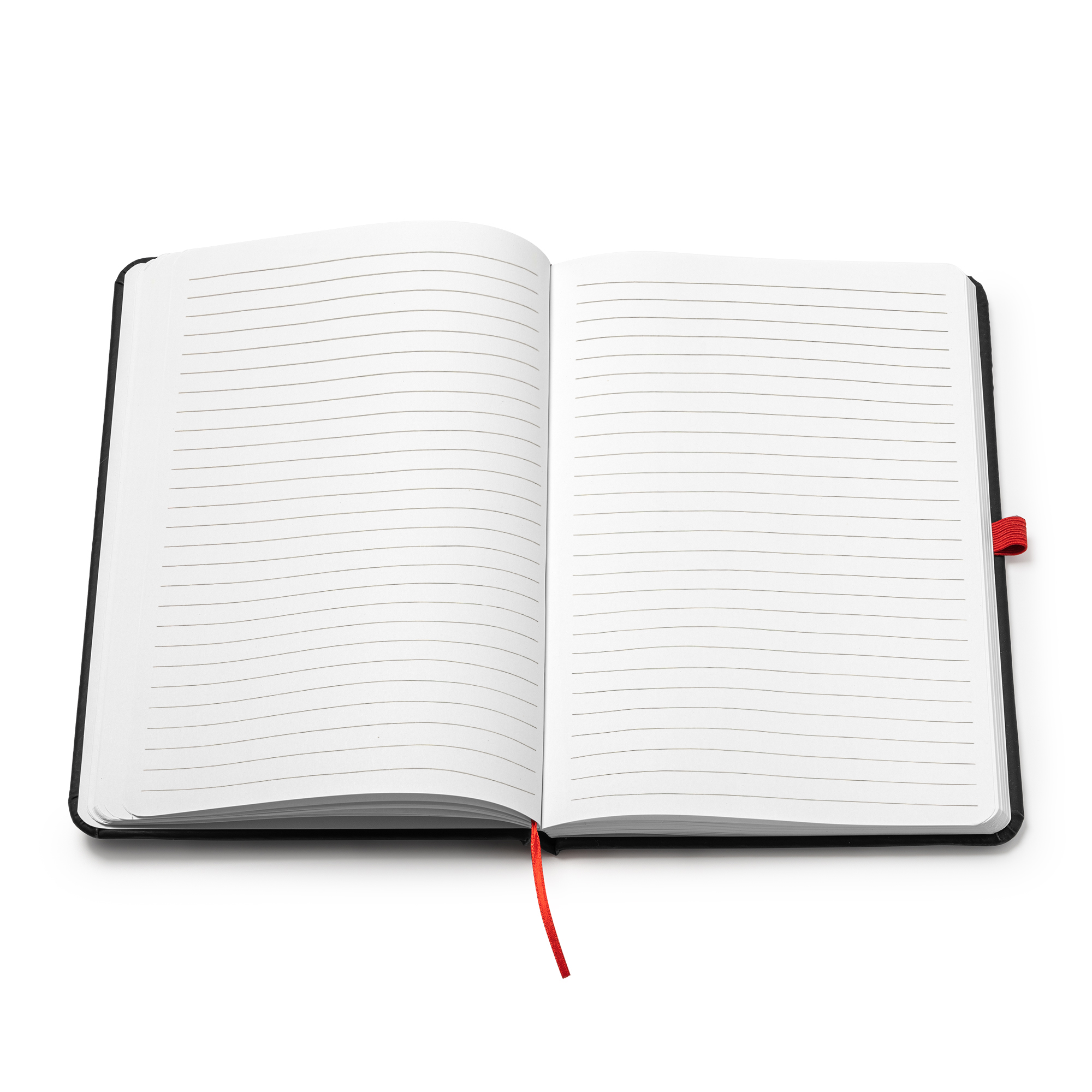 Блокнот A5 PIANA в твёрдом переплёте, Черно-желтый-1