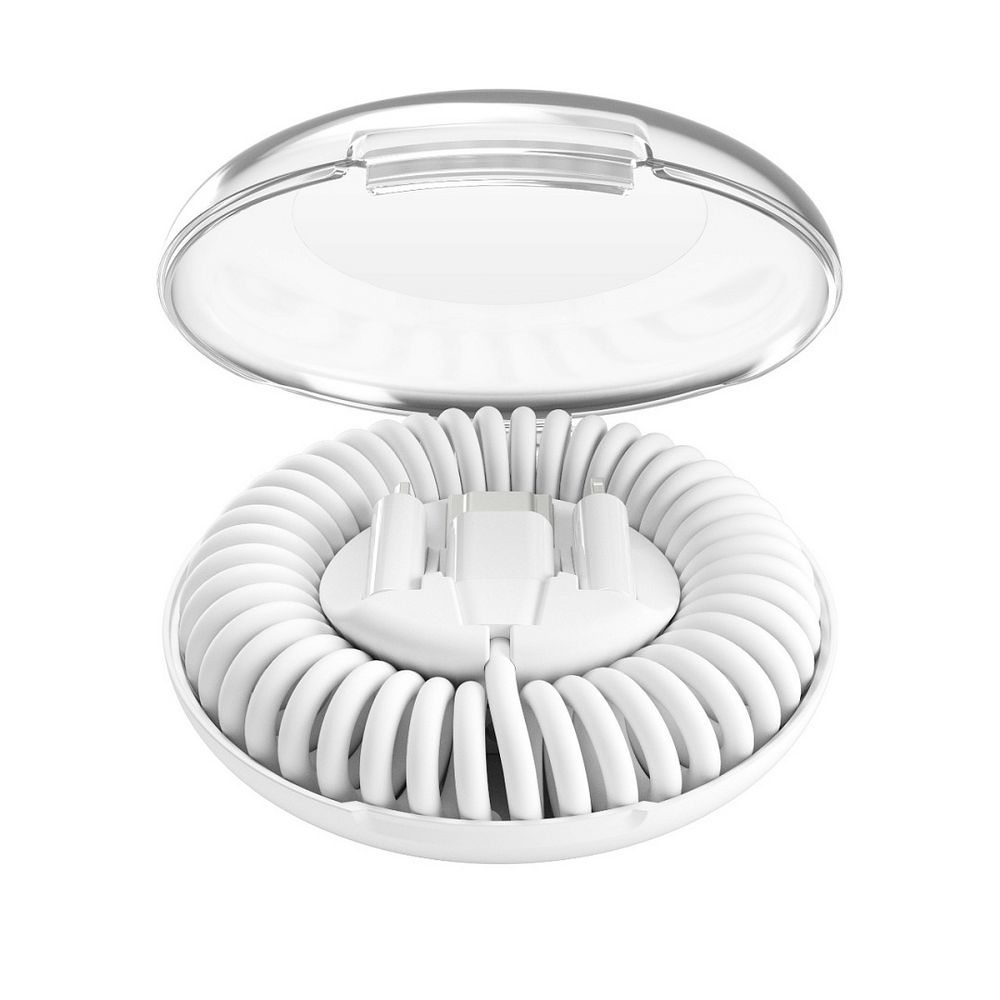 Кабель Vonmahlen Allroundo Eco для быстрой зарядки, белый-1