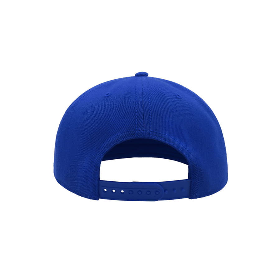 Бейсболка SNAP BACK, 6 клиньев, пластиковая застежка
, синий-5