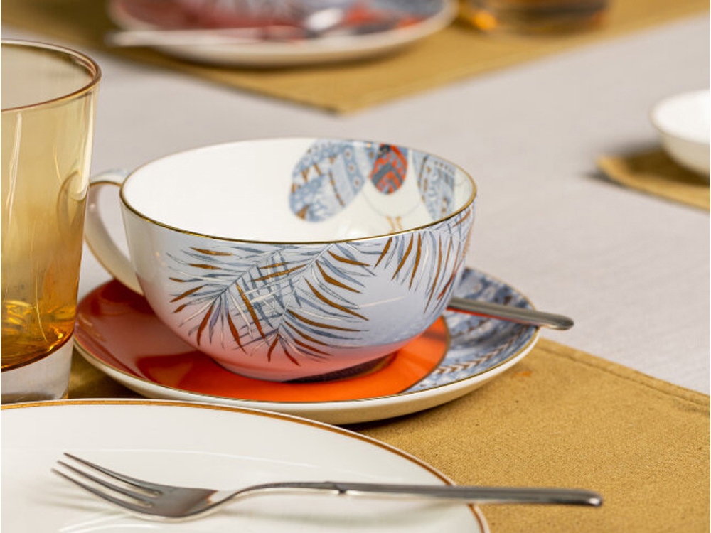 Набор чашка и блюдце Valerie Concept TEA SET TRO-8