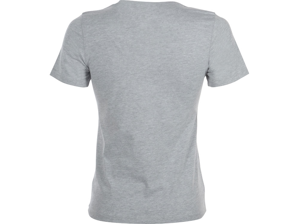 Футболка Heavy Super Club N женская с V-образным вырезом, серый меланж-8