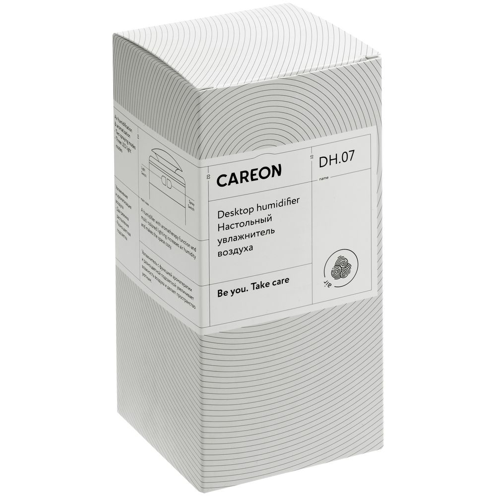 Настольный увлажнитель воздуха с подсветкой DH07, белый-4