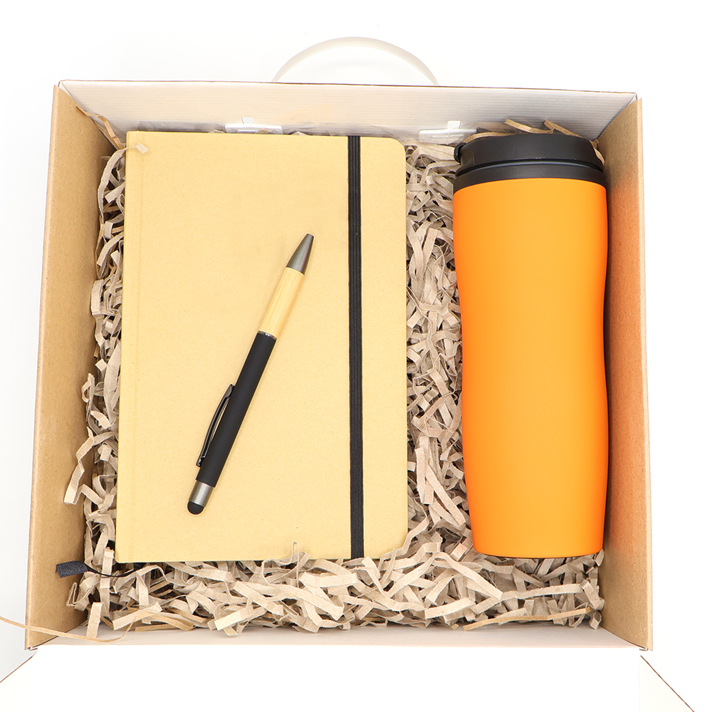 Подарочный набор Николета, Оранжевый-1