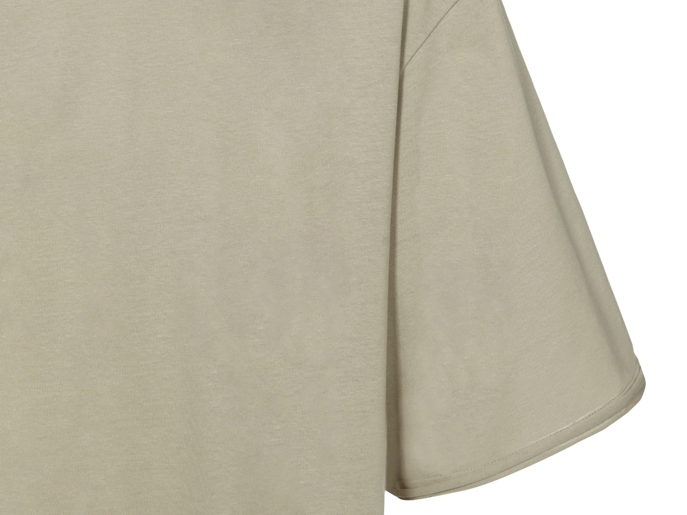 Футболка оверсайз Liyon унисекс, оливковый-11