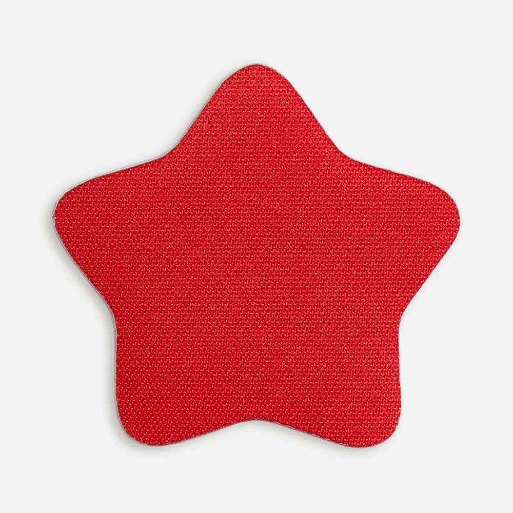 Наклейка тканевая Lunga Bial, M, красная-0