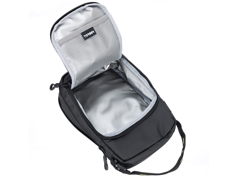 Термосумка для ланча TORBER, чёрный, полиэстер, 20 х 5,5 х 28 см-5