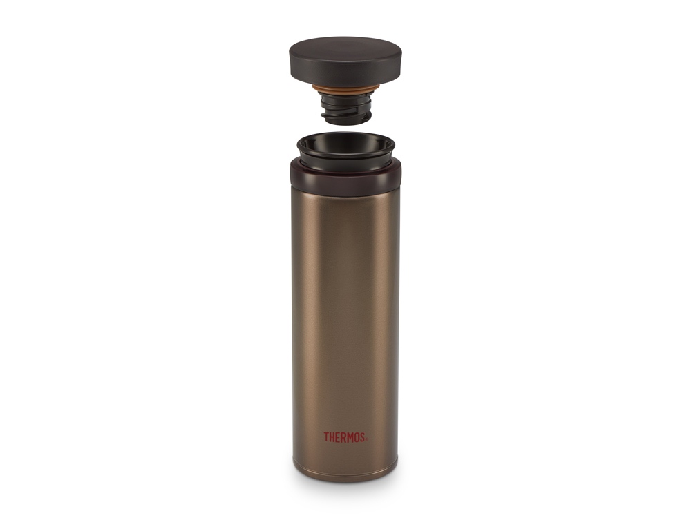 Термос из нерж. стали тм THERMOS JNO-501-ESP 0.5L, коричневый-2