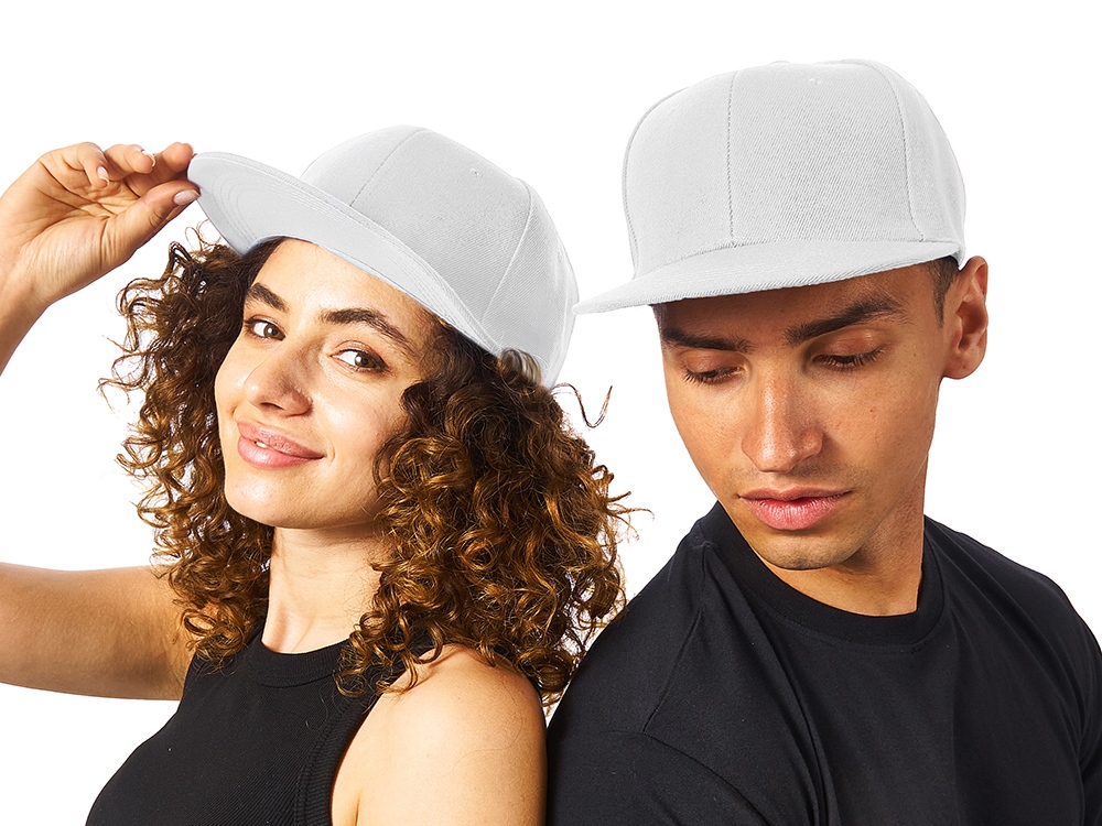 Бейсболка с прямым козырьком Los Angeles 2.0, белый-0