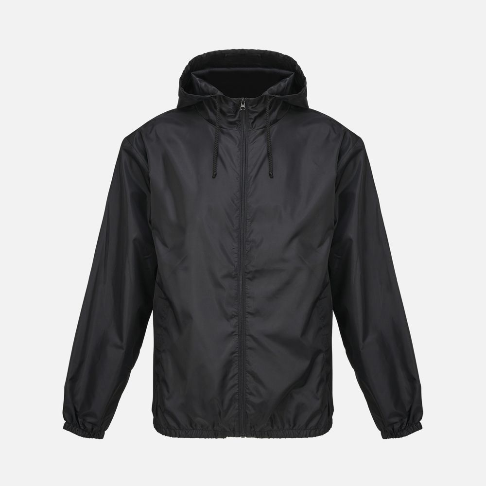 Ветровка унисекс Shield, черная-0