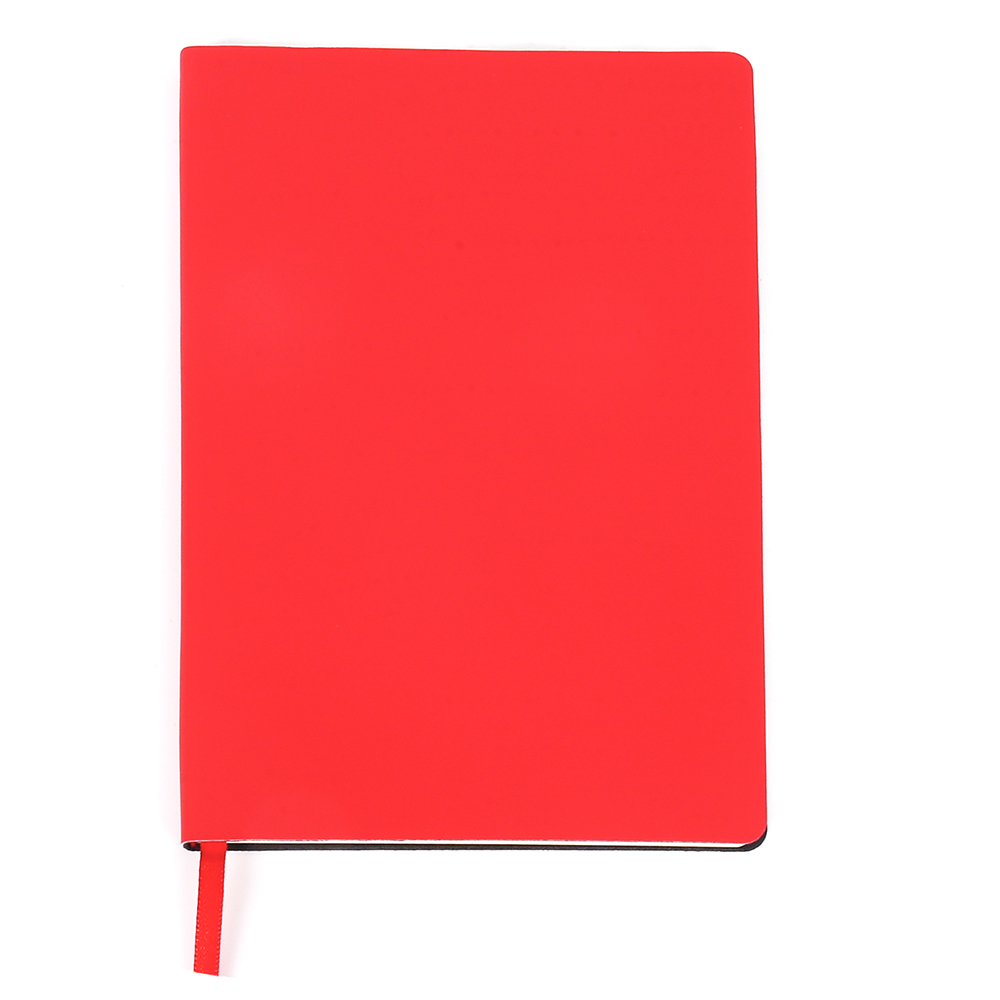Ежедневник A5 недатированный Simflex в мягком переплёте, Красный-2