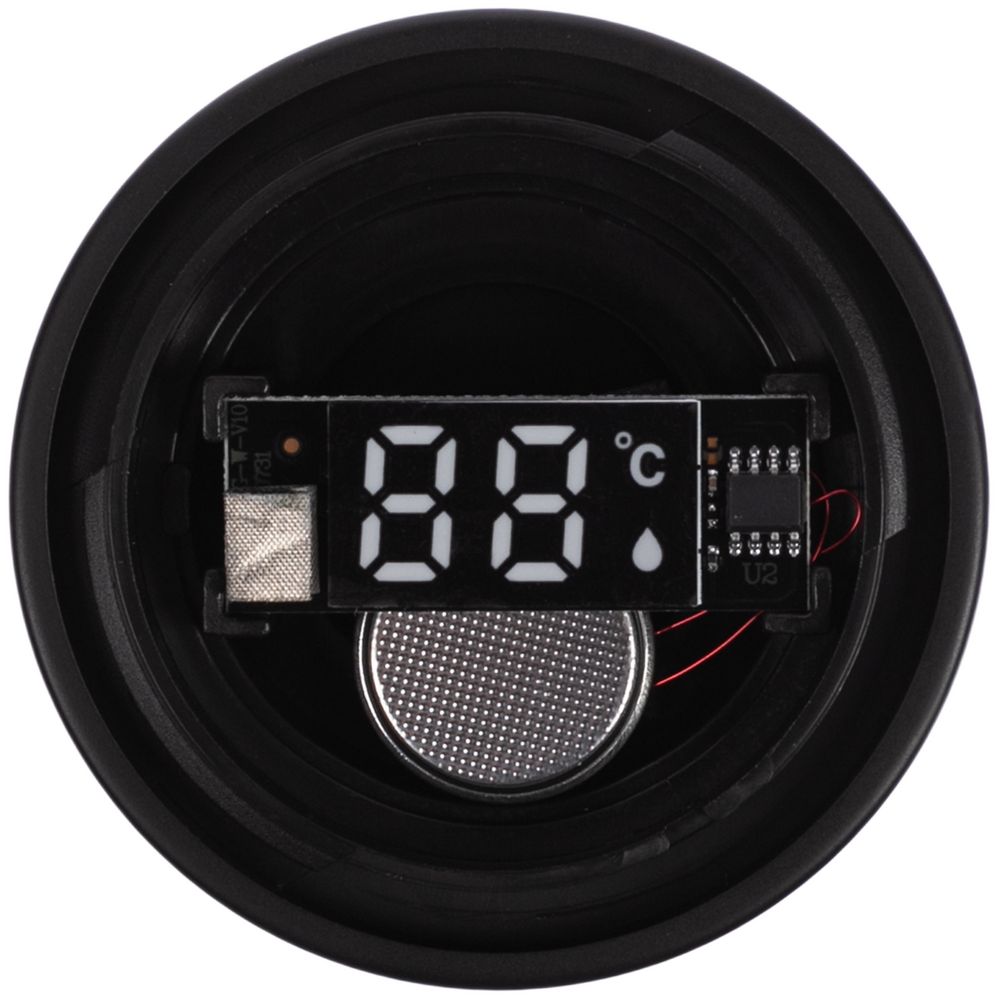 Смарт-бутылка с заменяемой батарейкой Long Therm, золотистая-4